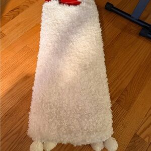 Ashland White Tree Skirt with Fluffy Texture